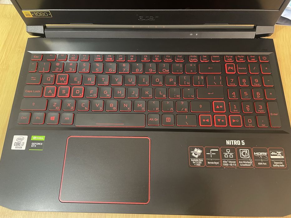 Acer Nitro 5 AN515-55 | i7-10750H | GTX 1650 Ti | 8GB RAM | 512GB SSD