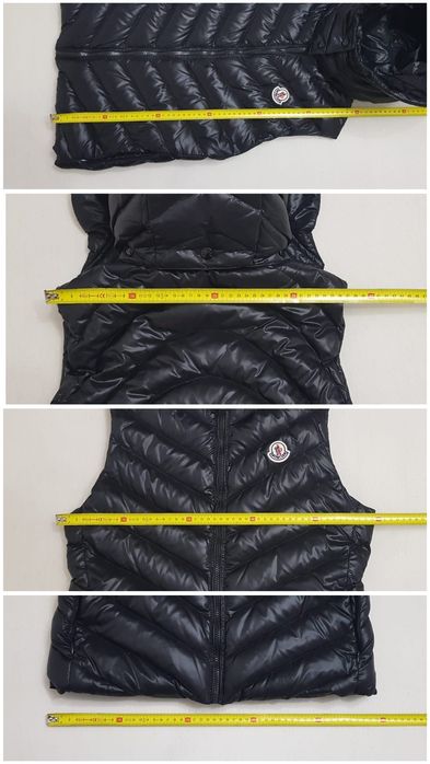 Vesta cu puf Moncler groasă nouă, mărimea S/M (lady)