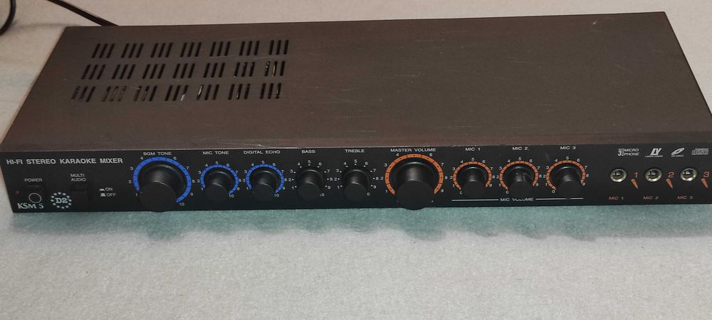 MIXER de karaoke stereo hi-fi model ksm 5