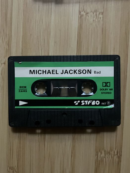 Caseta audio Michael Jackson Album Bad