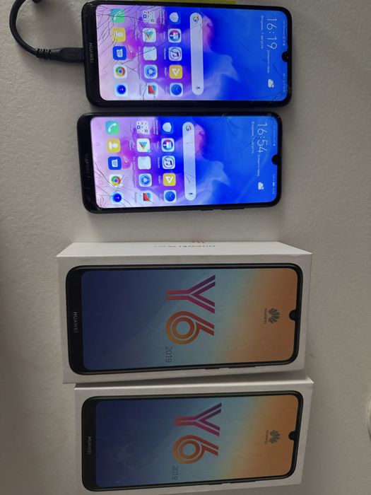 Смартфоны huawei y6 цена за два