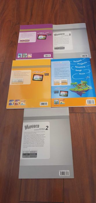 Cărţi copii (4-14 ani) si Caiete de lucru  CAMBRIDGE (Starters&Movers)