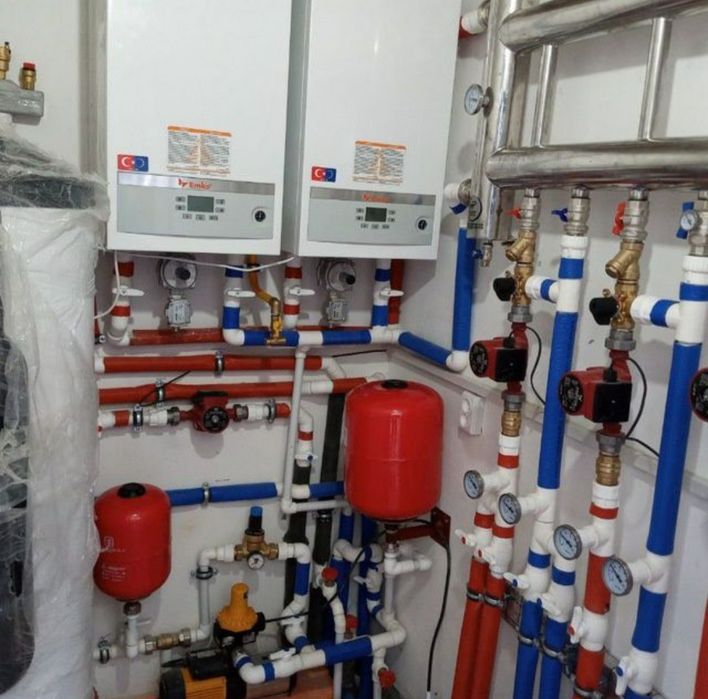 Ремонт двухконтурный котел аристонов монтажа  отоплен звонить с 8:00