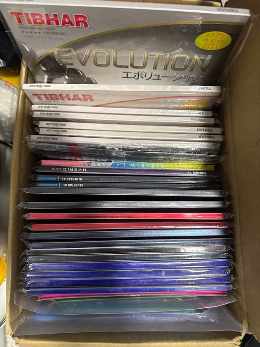 Профессиональные накладки Butterfly, DHS, Donic, Tibhar оригинал