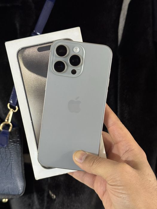 iPhone 15 pro max 256gb натурал титан