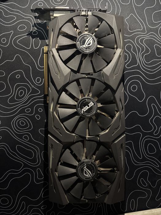 Видиокарта gtx 1080ti asus rog srix 11gb