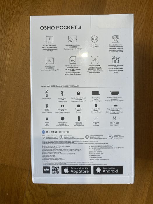 DJI Osmo Pocket 4 Creator Combo. Noua Sigilata !!