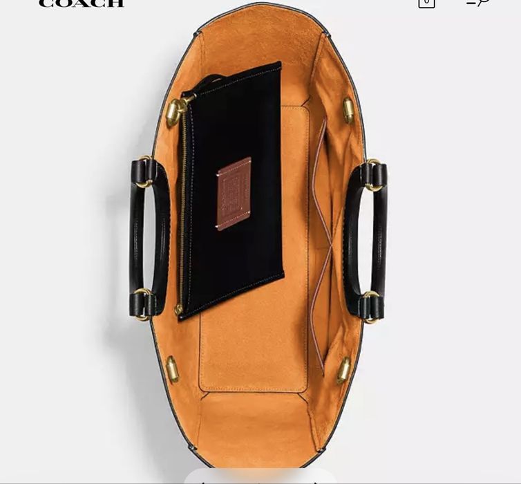 Сумка coach кожа оригинал