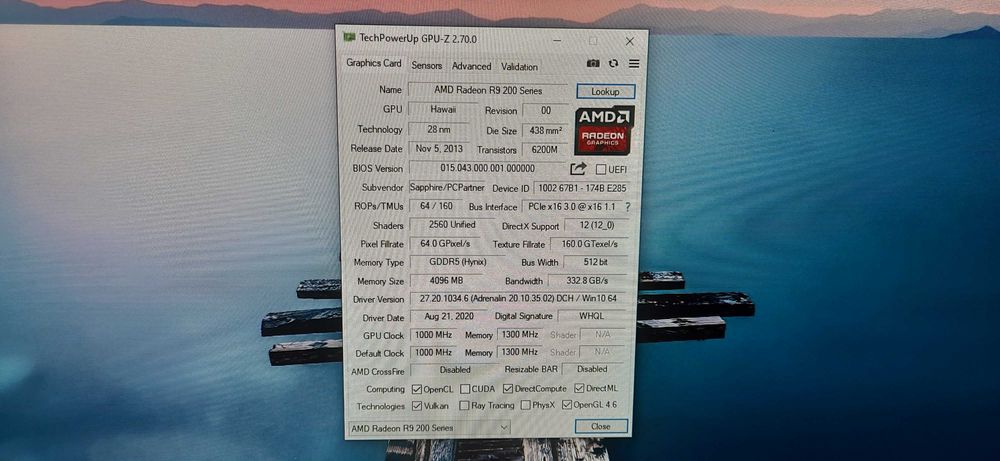 Placa video AMD Radeon R9 290 4GB GDDR5 512-bit - Racire premium