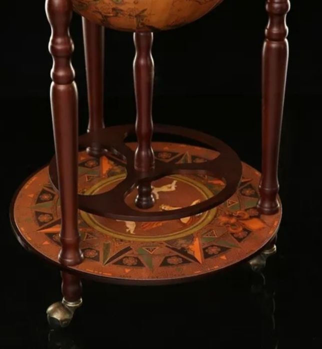 Глобус бар напольный для напитков 50x50x89 сфера 40 см