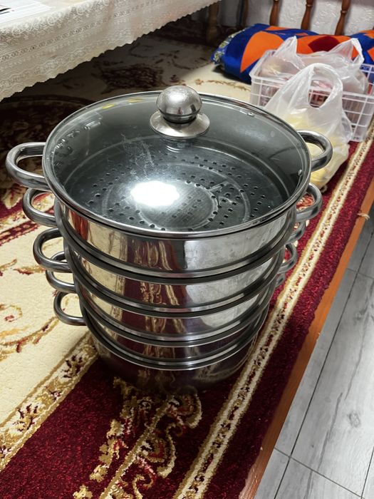 Мантоварка сталь