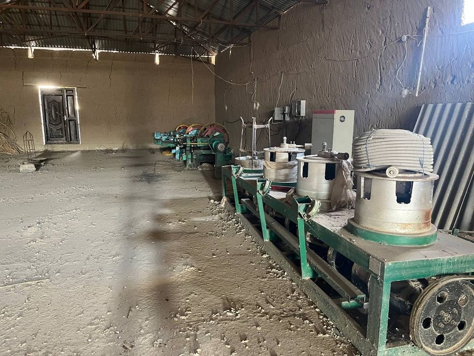 Симга ишлов бериш ва чузиш ва мих ишлаб чикариш ускуналар