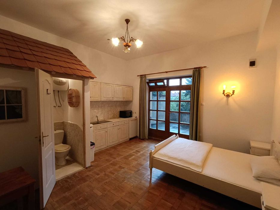 Casa vila interbelica , central, str Iorga, o camera cu terasa