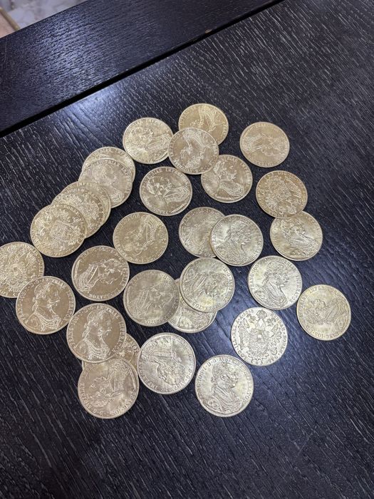 Vand monede plcate cu aur de 24k  Frank Iosif 4 ducat