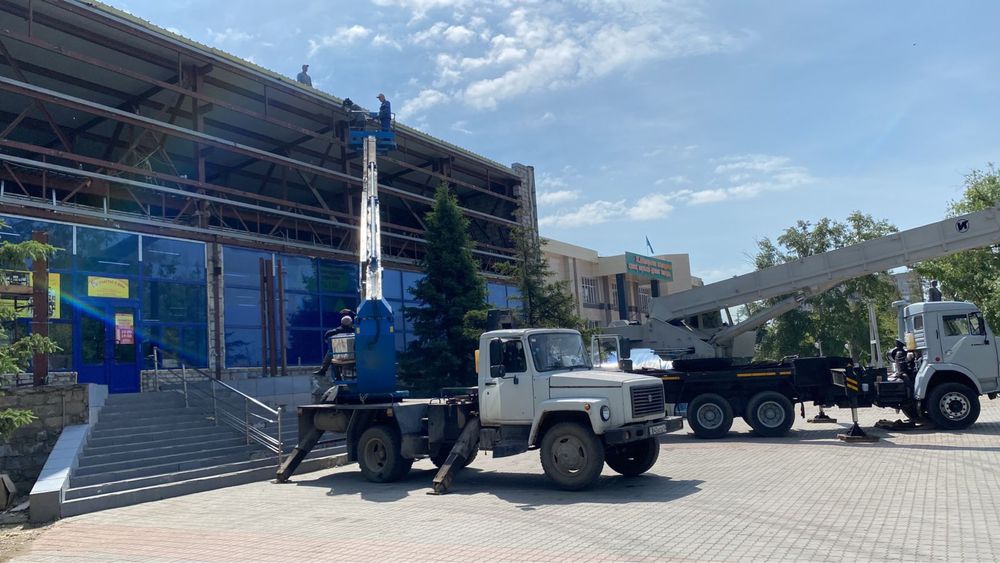 Услуги автовышки