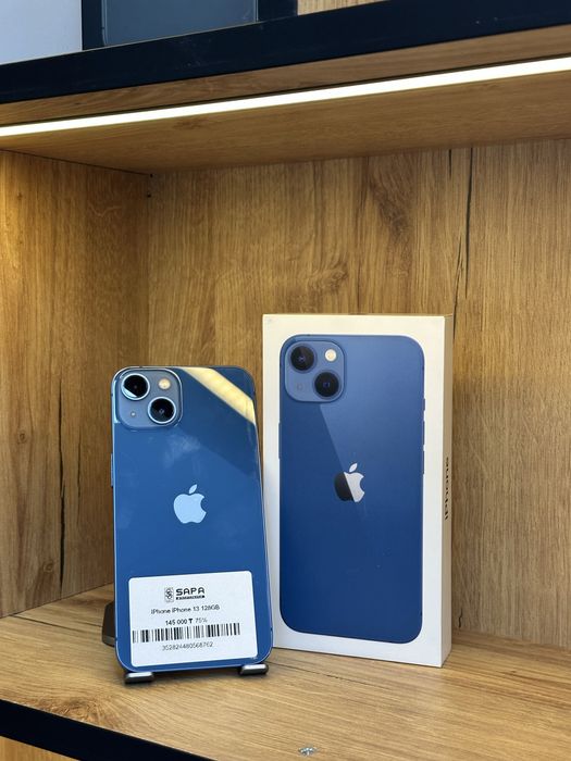 айфон 13 синий 128гб
