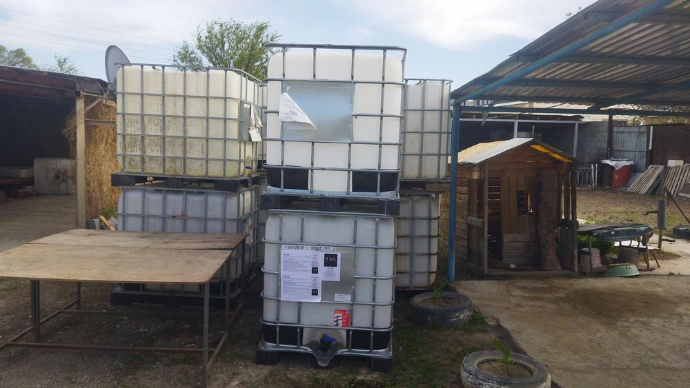 Тара Еврокуб тонник бочка зельенный коверда