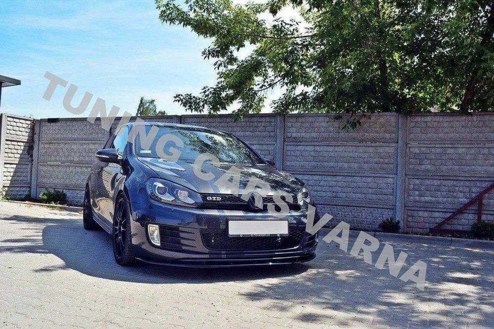 Лип за предна броня за Голф МК6 ГТИ ГТД GOLF MK6 GTI GTD