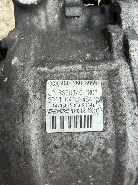 Compresor Clima Ac Aer Conditionat Audi A6 C7 2.0 / 3.0 TDI Diesel 4G0260805D 4G0 260 805D 4G0 260 805B