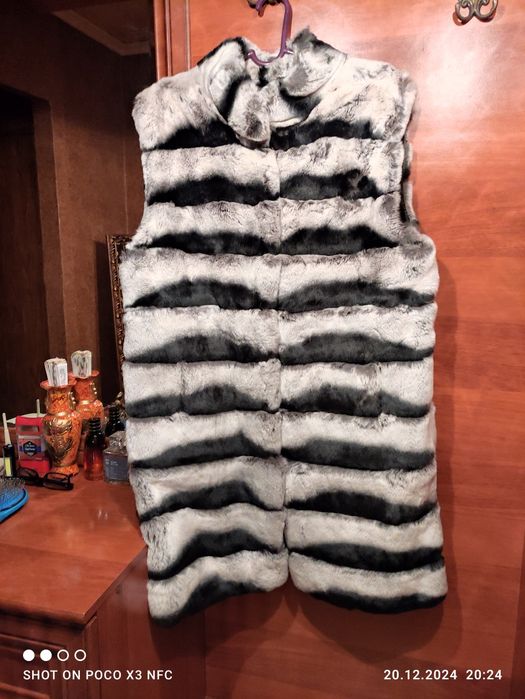 Шуба желетка безрукавка трансформер авто леди