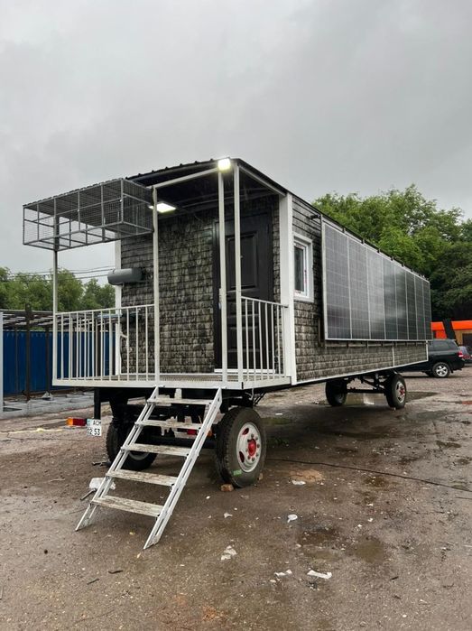 Жилой вагон на колесах