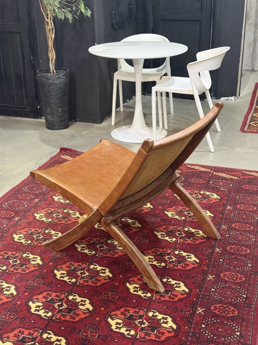 Кресло кожаное zara home