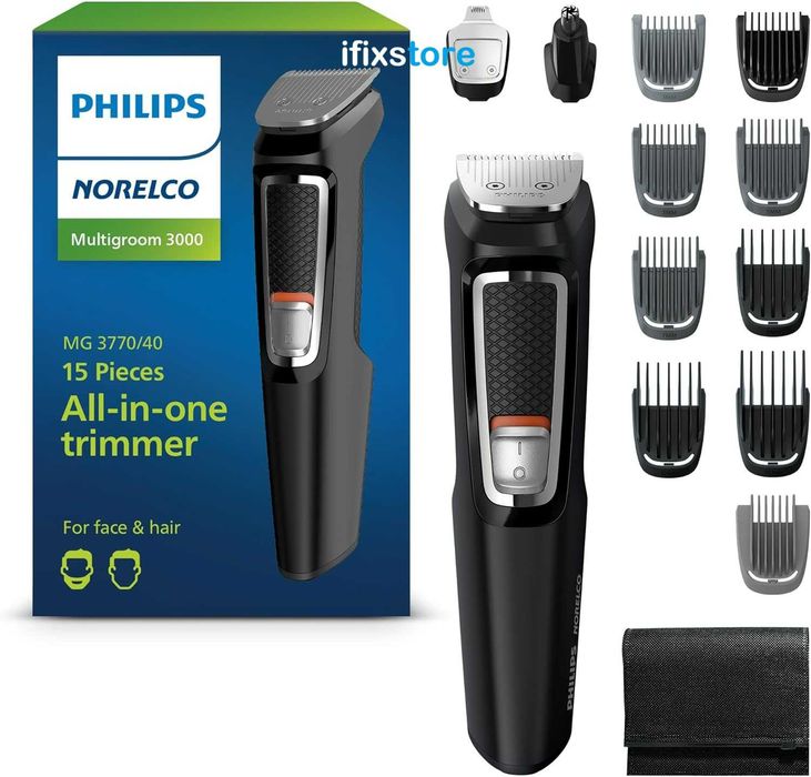 Универсальный триммер Philips Norelco Multigroom 3000  всё в одном!