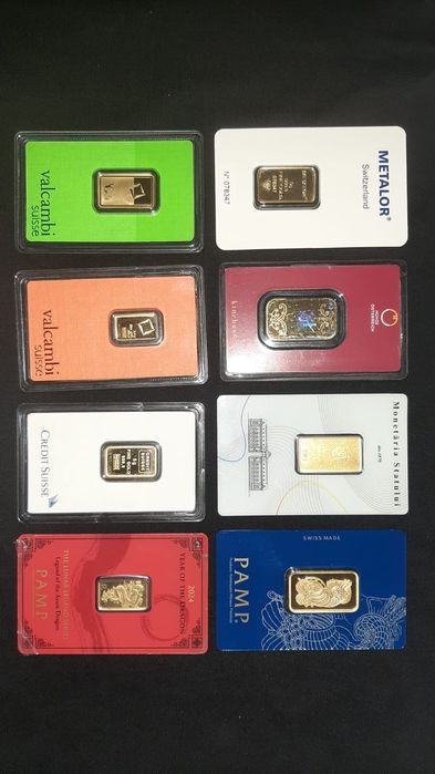 Argint 999,9 Monede si Lingouri