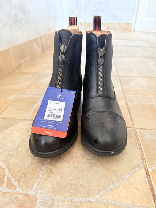 Ghete de echitație / Paddock Boots — Ariat Devon Nitro™ Zip Black