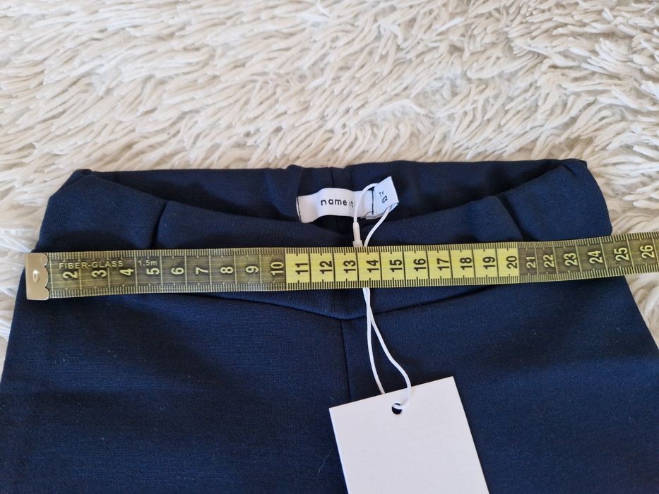 Брюки клеш  темно синие. Размер 122