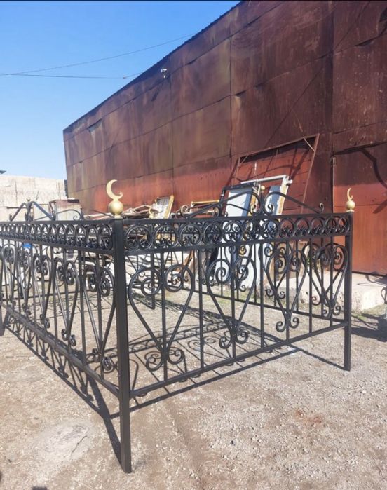 Изготавление оградок для могил