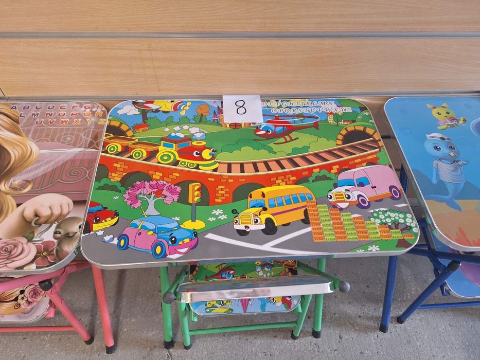 Детска маса със столче Детски чин