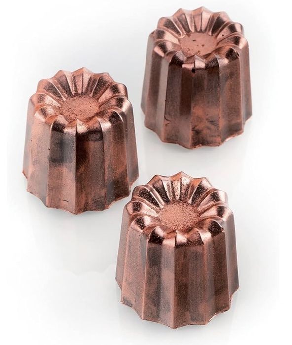 silicomart matriță din silicon nr.8 bordelais, teracotă, 55 mm