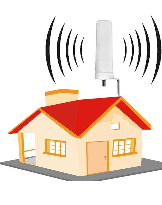 Усилвател за GSM сигнал, трибандов, 900/1800/2100MHz нов комплект