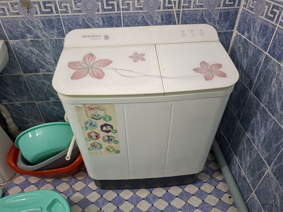 Kir yuvish mashinasi yarim avtomat. Стиралная машина полуавтомат