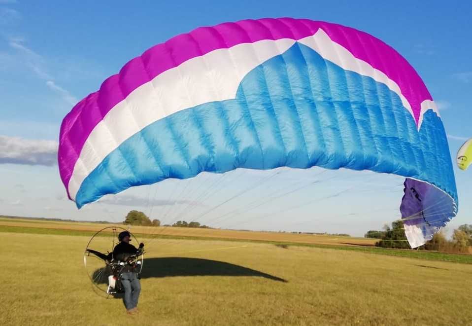 Paramotor, parapanta, echipament de zbor