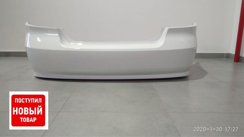 Задний бампер не крашенный (Нексия-3)