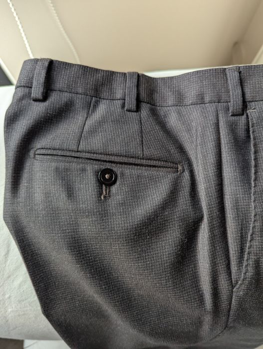 Pantaloni de costum barbati Massimo Dutti (100% lana, marime 40)