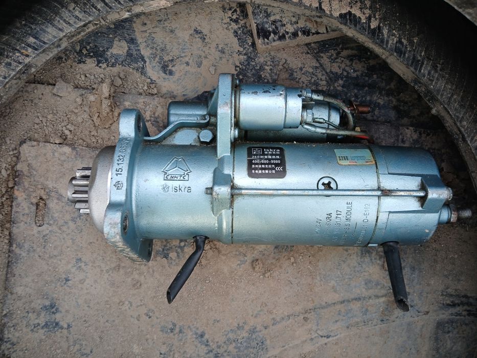 Стартер на xcmg новый шансиман