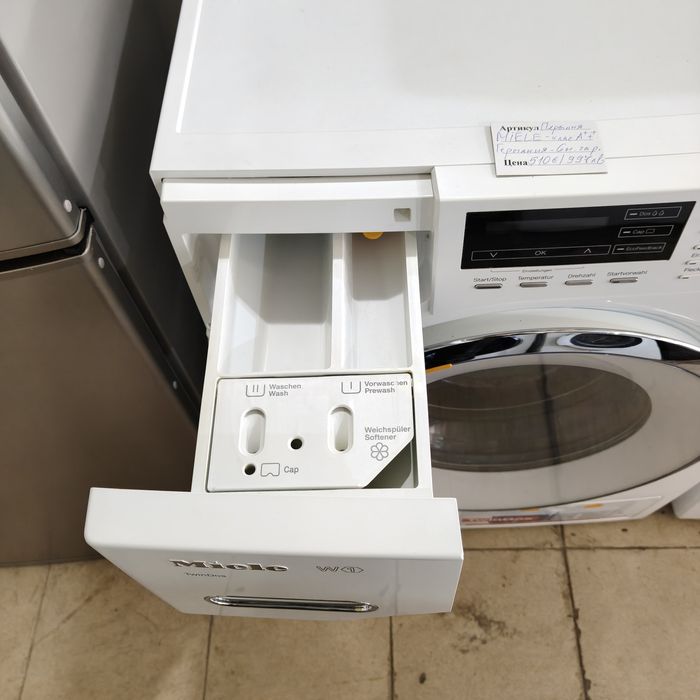 Перфектна пералня MIELE W1 . Системи - Twin Dos и  Cap  Dosing ! А+++