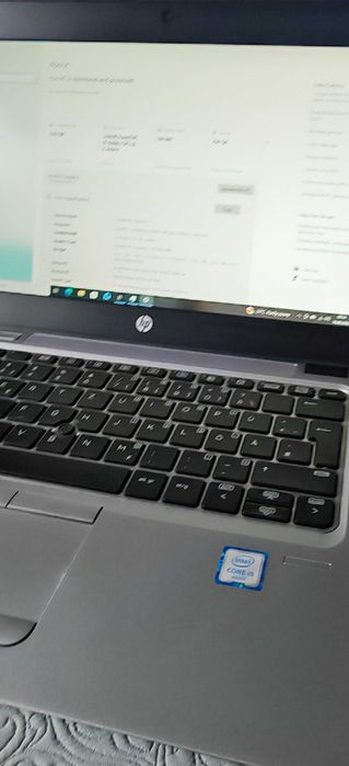 Laptop HP EliteBook 820 G3, i5 Gen 6, 8GB RAM, SSD 256GB + HDD 500GB, Full HD, carcasă metalică, baterie nouă sau dezmembrez