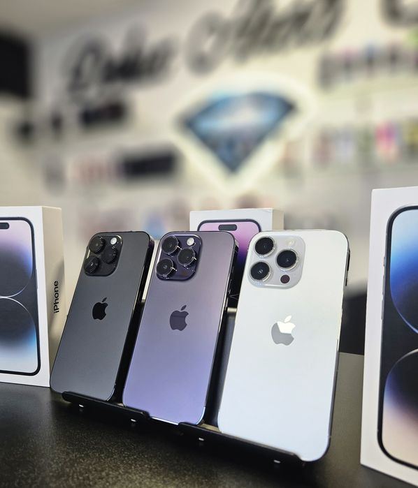 Iphone 14 Pro Max / Purple/Black/Silver / 128/256/512 GB / DeluxGSM