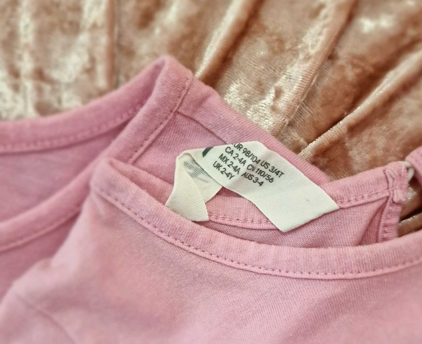 Рокля с принт на princesses Disney (H&M) ръст 98/104