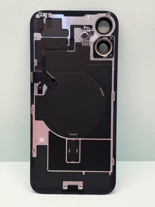 Sticla spate originală swap iPhone 16 Plus Teal Albastru