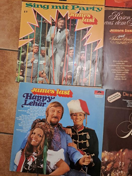 vinil james last vinil richard clayderman