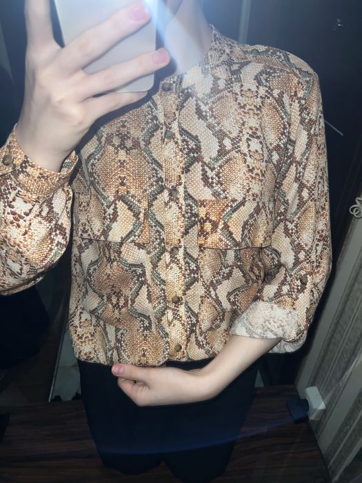 Стильная рубашка-туника