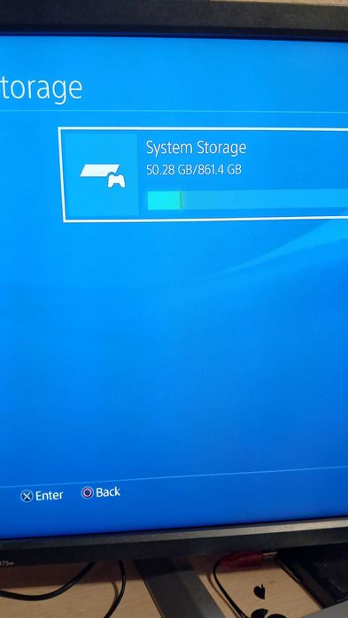 С ГАРАНЦИЯ ! 1Г Sony PlayStation 4 Pro бял PS4 1TB White профилактиран