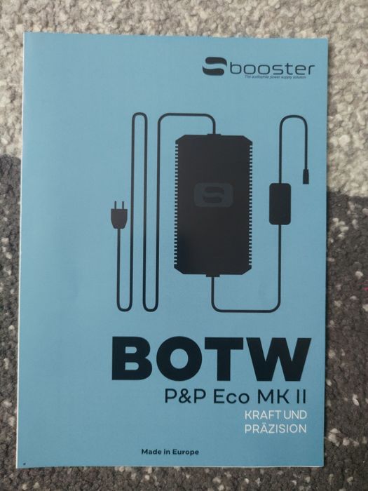 Sursă de alimentare high-end Sbooster BOTW P&P ECO MKII, 15-16,5 V