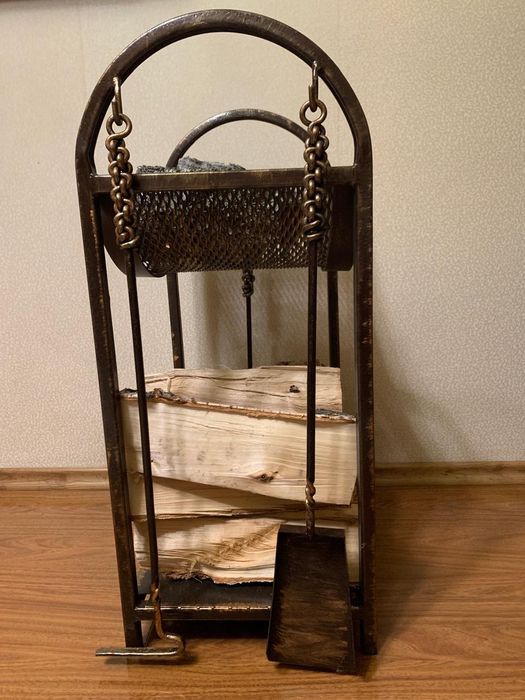 Кованный каминный набор