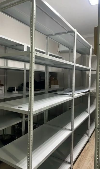 Стеллажи новые, не использовались